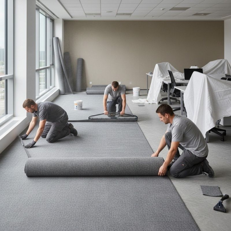 Our team working on Flooring Service projects in Vienna, VA