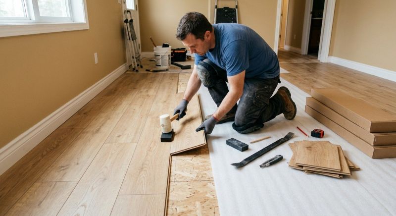 Laminate Floor Installation in Alexandria, VA