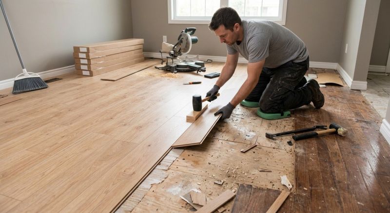 Laminate Floor Installation in Gaithersburg, MD