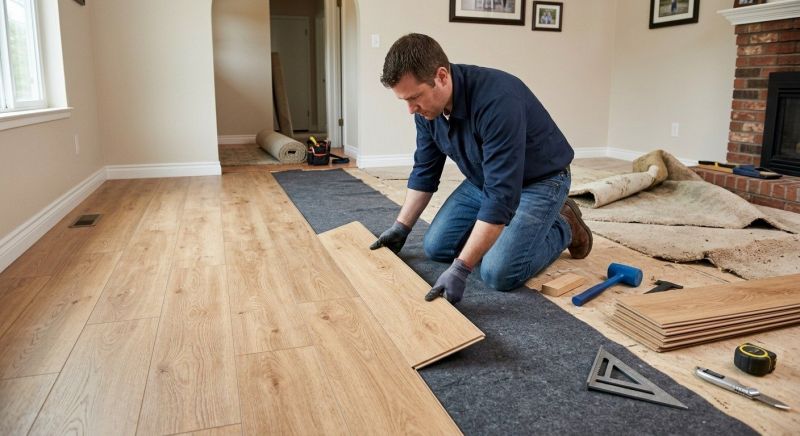 Laminate Floor Remodeling in Vienna, VA