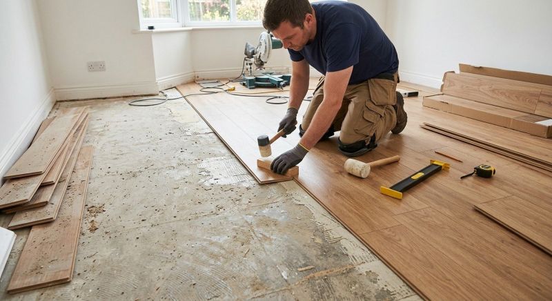 Laminate Floor Replacement in Arlington, VA