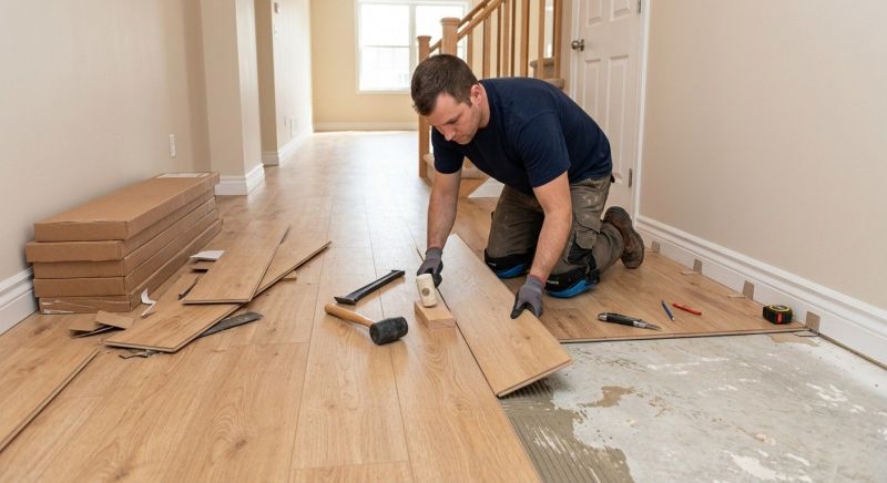Laminate Floor Replacement in Lorton, VA