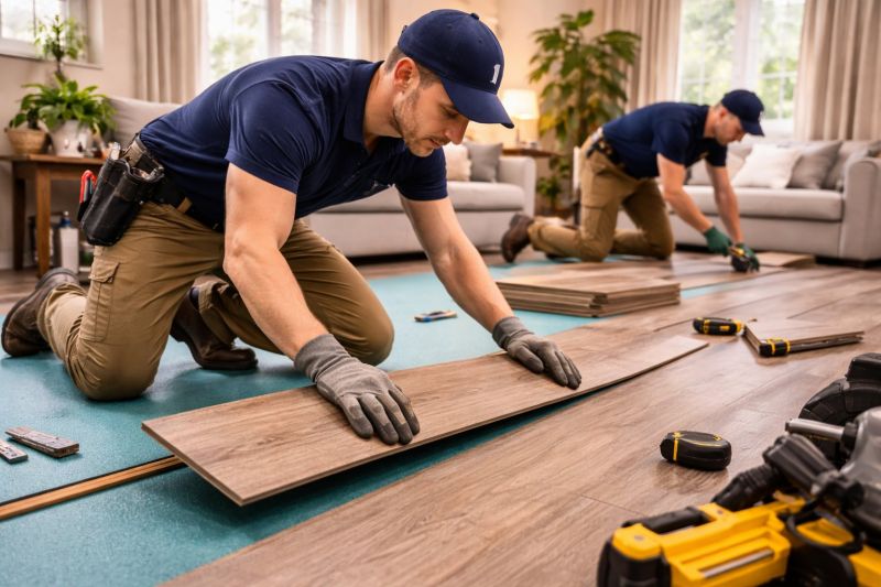 Laminate Floor Replacement in Montgomery Village, MD