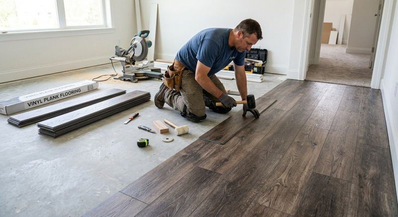 Linoleum Floor Installation in Clifton, VA