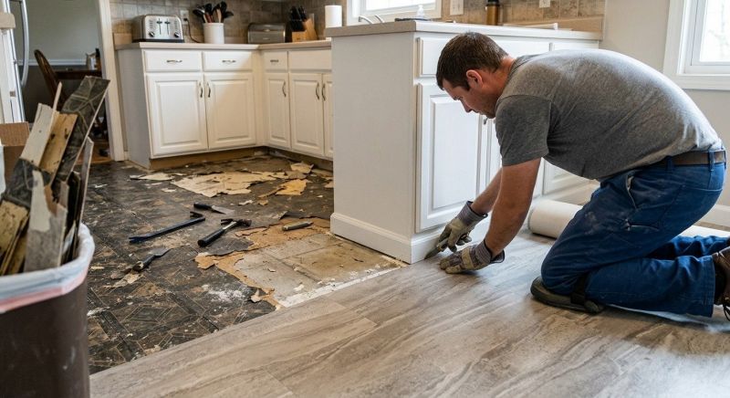 Linoleum Floor Installation in Dumfries, VA