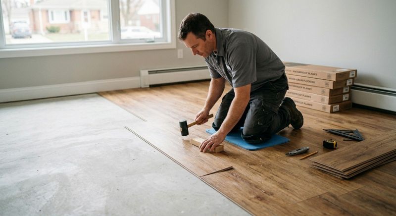 Linoleum Flooring Replacement in Vienna, VA