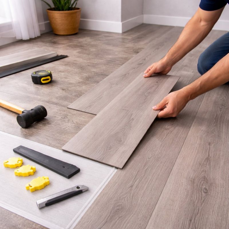 Luxury Vinyl Tile Installation in Alexandria, VA