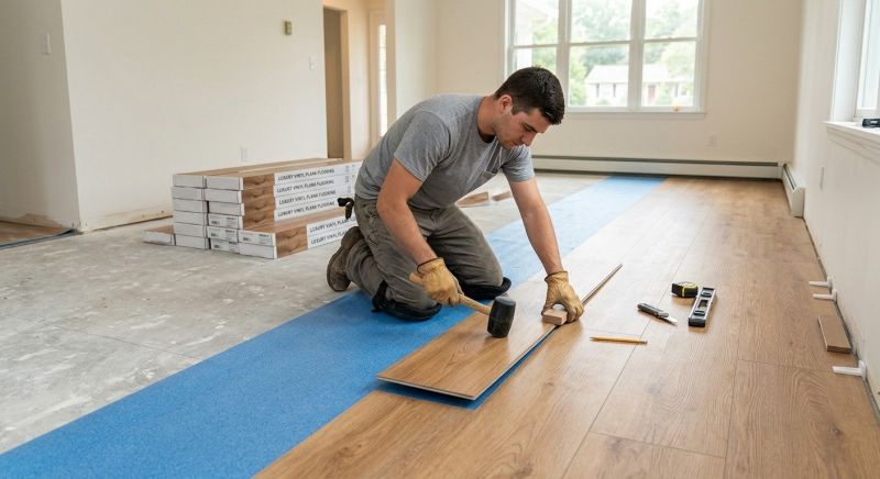 Luxury Vinyl Tile Installation in Bristow, VA