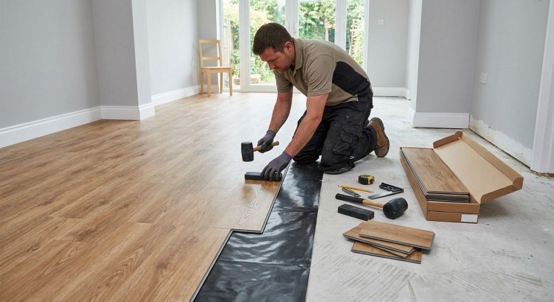 Luxury Vinyl Tile Installation in Great Falls, VA