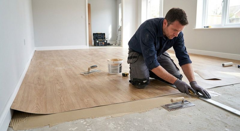 Sheet Flooring Installation in Ashton, MD
