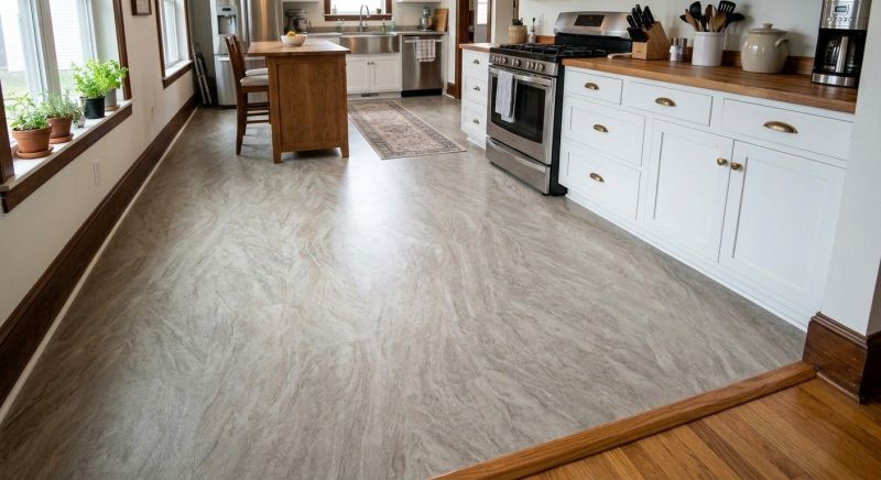 Sheet Linoleum Installation in Bethesda, MD