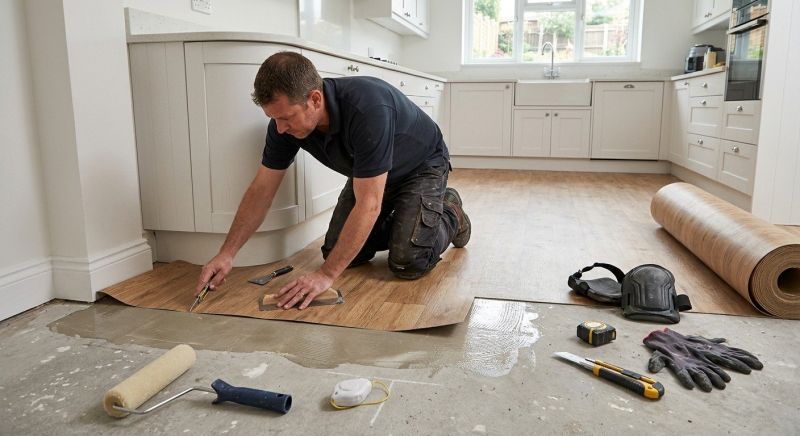 Sheet Linoleum Installation in Prince Georges County, MD