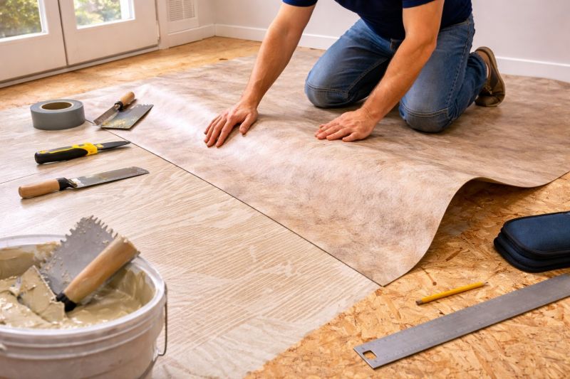 Sheet Vinyl Installation in Arlington County, VA