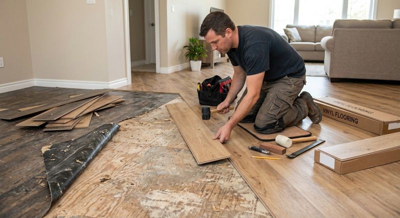 Vinyl Flooring Installation in Ashton, MD