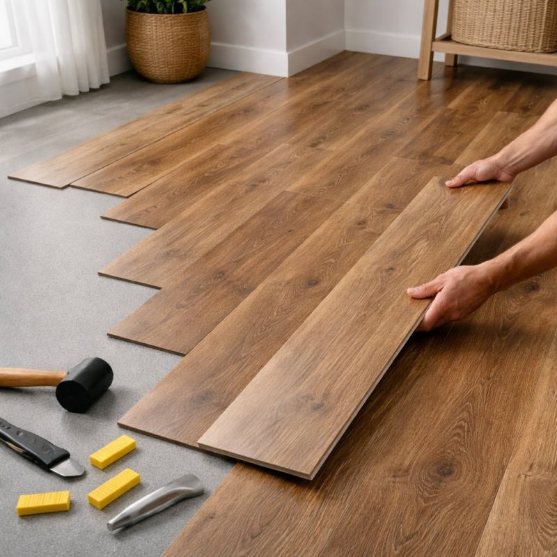 Vinyl Plank Floor Installation in Vienna, VA