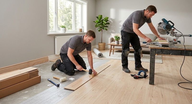 Wood Laminate Installation in Vienna, VA